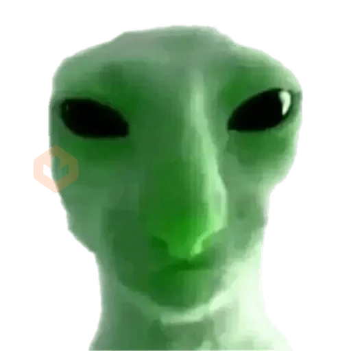Memes - Gato Alien Verde 🟢🐈 sticker 17