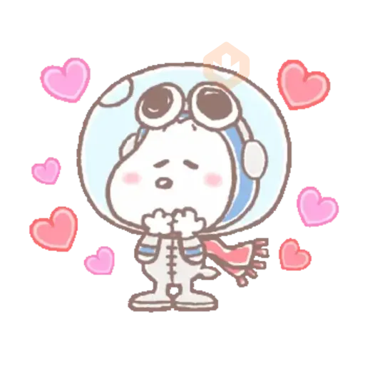 snoopy sticker 17