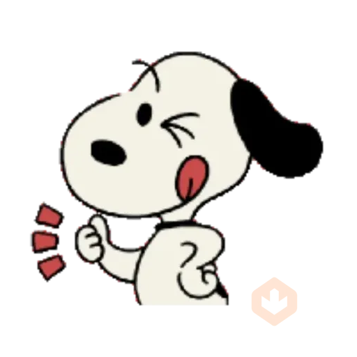 snoopy sticker 23