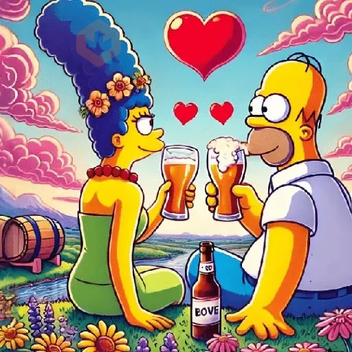 Amor Los Simpson ♥️💛 sticker 17