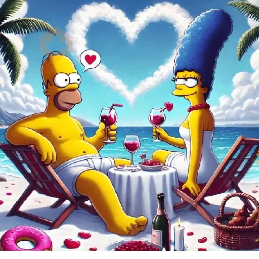 Amor Los Simpson ♥️💛 sticker 16