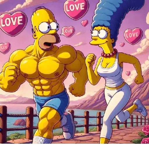 Amor Los Simpson ♥️💛 sticker 20