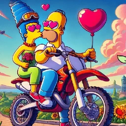 Amor Los Simpson ♥️💛 sticker 14