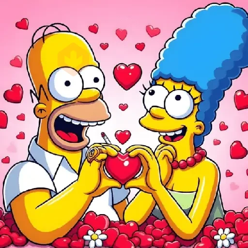 Amor Los Simpson ♥️💛 sticker 11