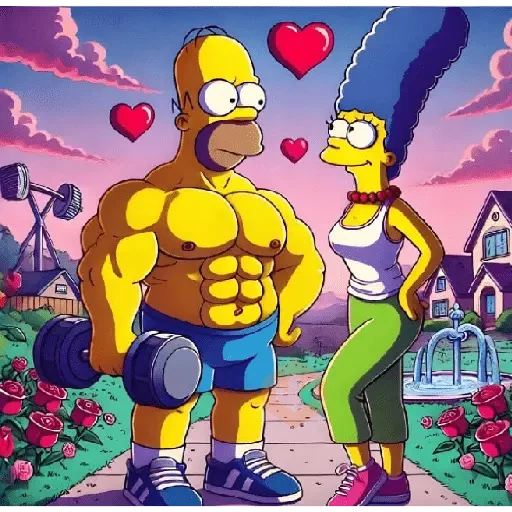 Amor Los Simpson ♥️💛 sticker 18