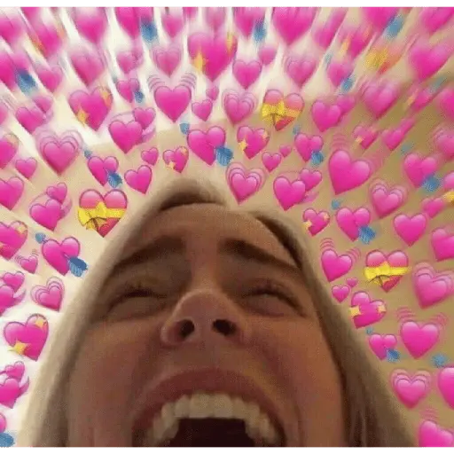 reações de amor