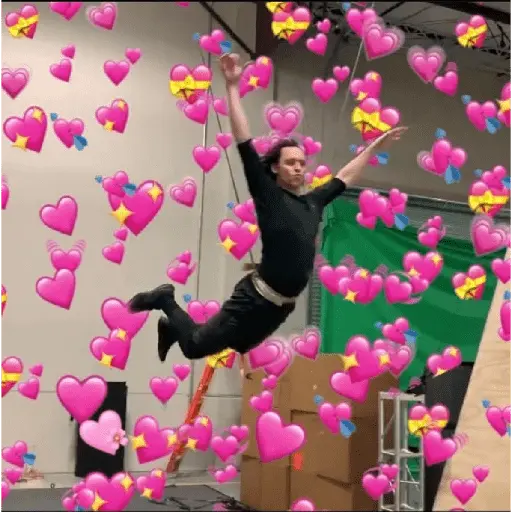 reações de amor