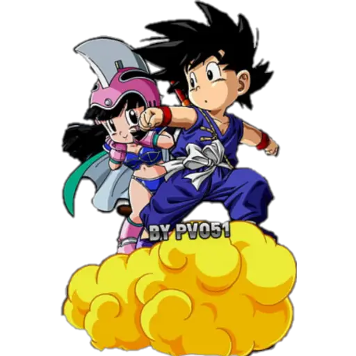 💟 Goku y Milk 💖 