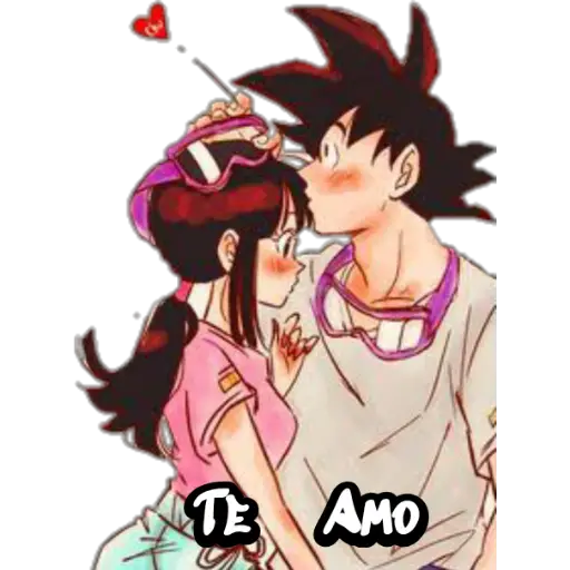 💟 Goku y Milk 💖 