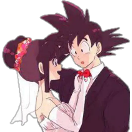 💟 Goku y Milk 💖 