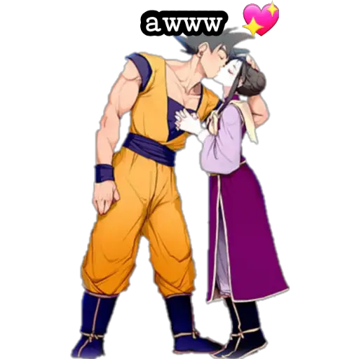 💟 Goku y Milk 💖 