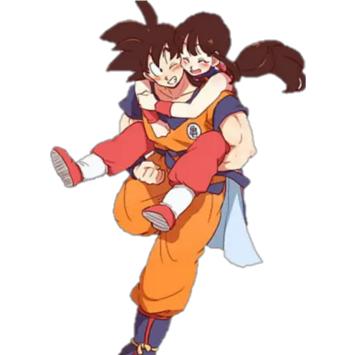 💟 Goku y Milk 💖 