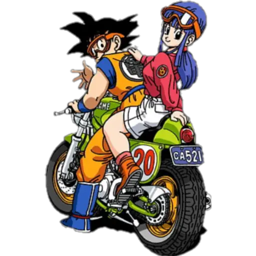 💟 Goku y Milk 💖 