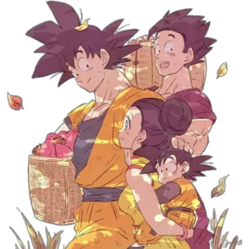 💟 Goku y Milk 💖 