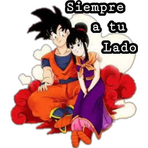 💟 Goku y Milk 💖 