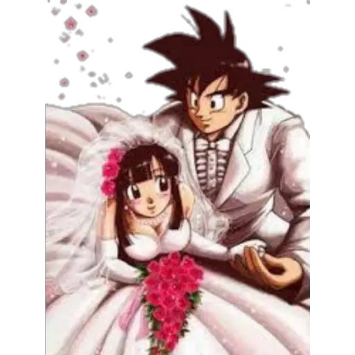 💟 Goku y Milk 💖 