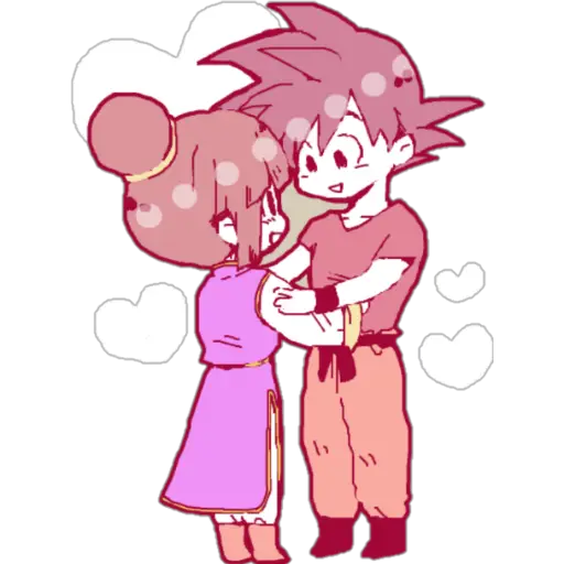 💟 Goku y Milk 💖 