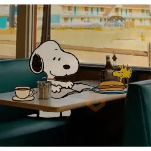 Snoopy sticker 12