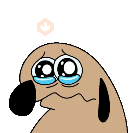 Reacciones Sad 🥺😭 Mov sticker 26