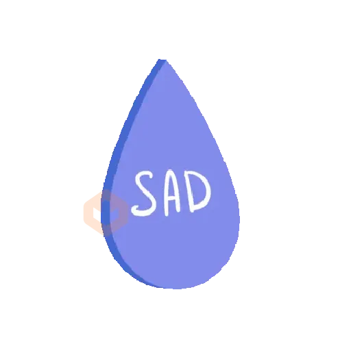 Reacciones Sad 🥺😭 Mov sticker 21