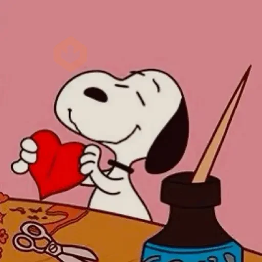Snoopy/@bibi_dive sticker 11