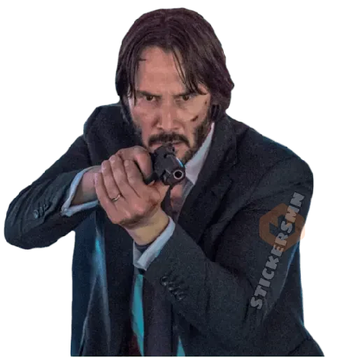 Keanu Reeves 🔫 Reacciones 😎 sticker 25