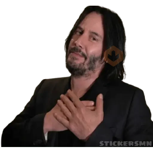 Keanu Reeves 🔫 Reacciones 😎 sticker 18