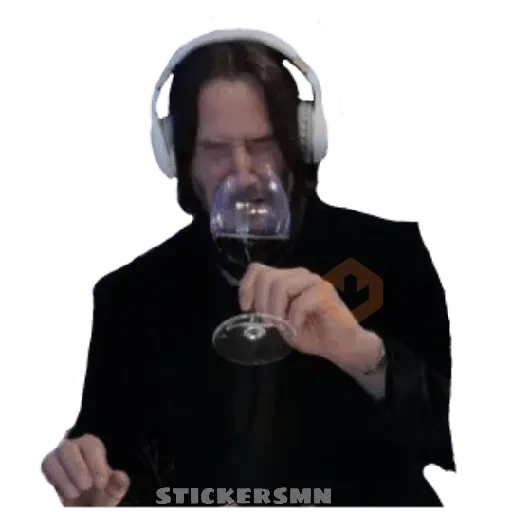 Keanu Reeves 🔫 Reacciones 😎 sticker 28
