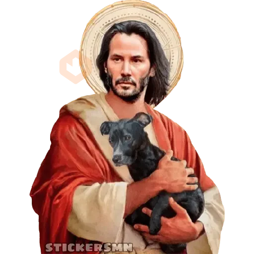 Keanu Reeves 🔫 Reacciones 😎 sticker 30