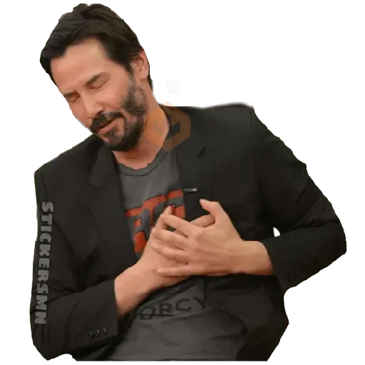 Keanu Reeves 🔫 Reacciones 😎 sticker 27
