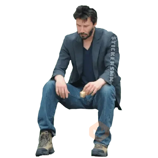 Keanu Reeves 🔫 Reacciones 😎 sticker 26