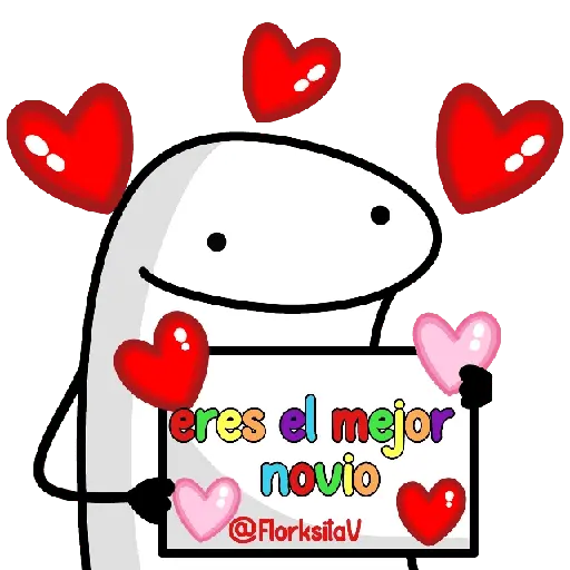San Valentín cartelito