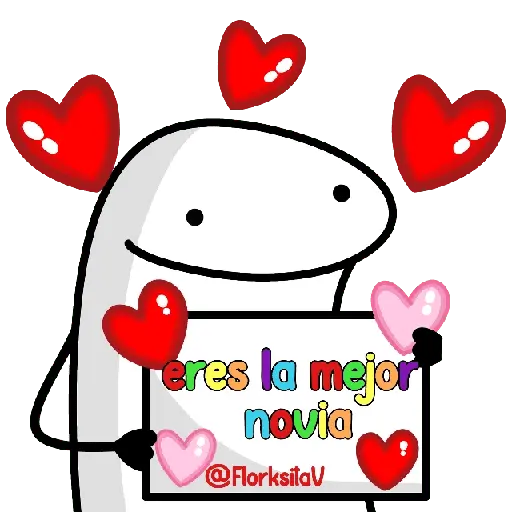 San Valentín cartelito