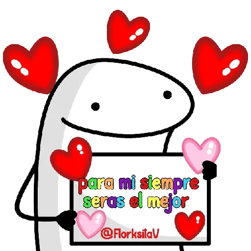 San Valentín cartelito