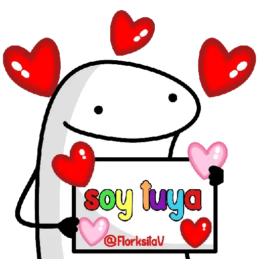 San Valentín cartelito