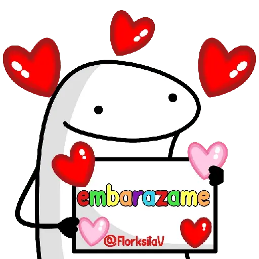 San Valentín cartelito