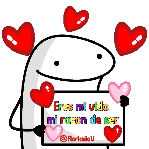 San Valentín cartelito
