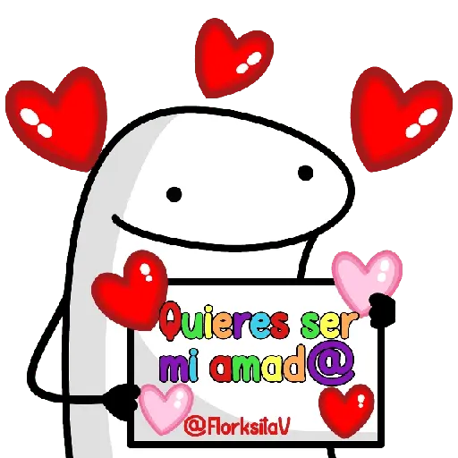 San Valentín cartelito