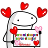 San Valentín cartelito