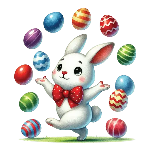 🐰🌈 Conejo de Pascua 🥚 🐰