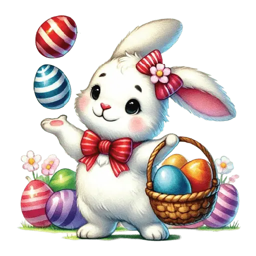 🐰🌈 Conejo de Pascua 🥚 🐰