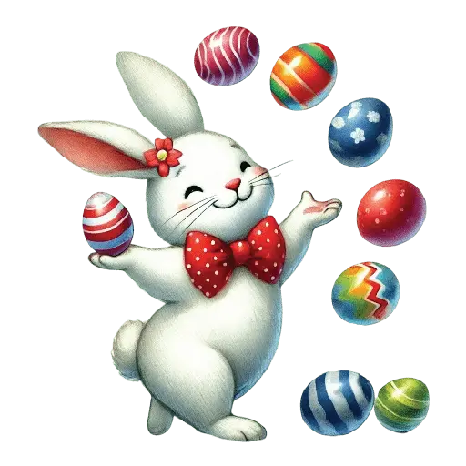 🐰🌈 Conejo de Pascua 🥚 🐰
