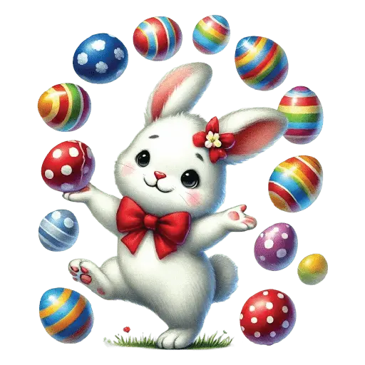 🐰🌈 Conejo de Pascua 🥚 🐰