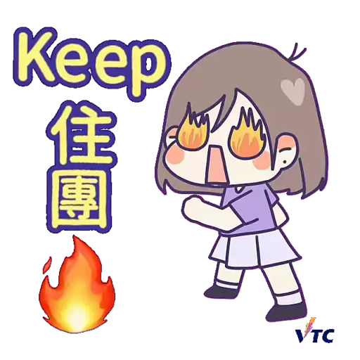 VTC x mani.draw 打氣 Stickers 2026