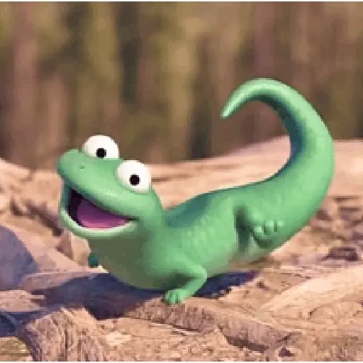 Hoppers Lizard 🦎 (GIF)