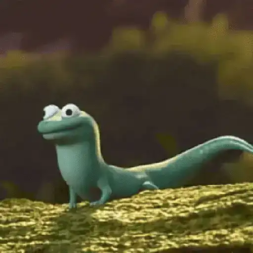 Hoppers Lizard 🦎 (GIF)