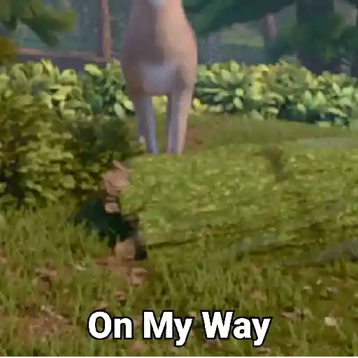 Hoppers Lizard 🦎 (GIF)