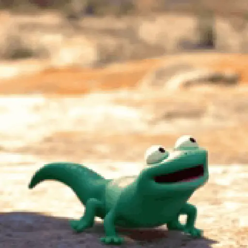 Hoppers Lizard 🦎 (GIF)