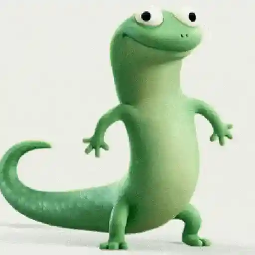 Hoppers Lizard 🦎 (GIF)