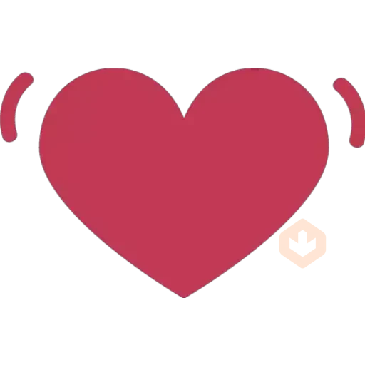 Corazón♡Red sticker 30